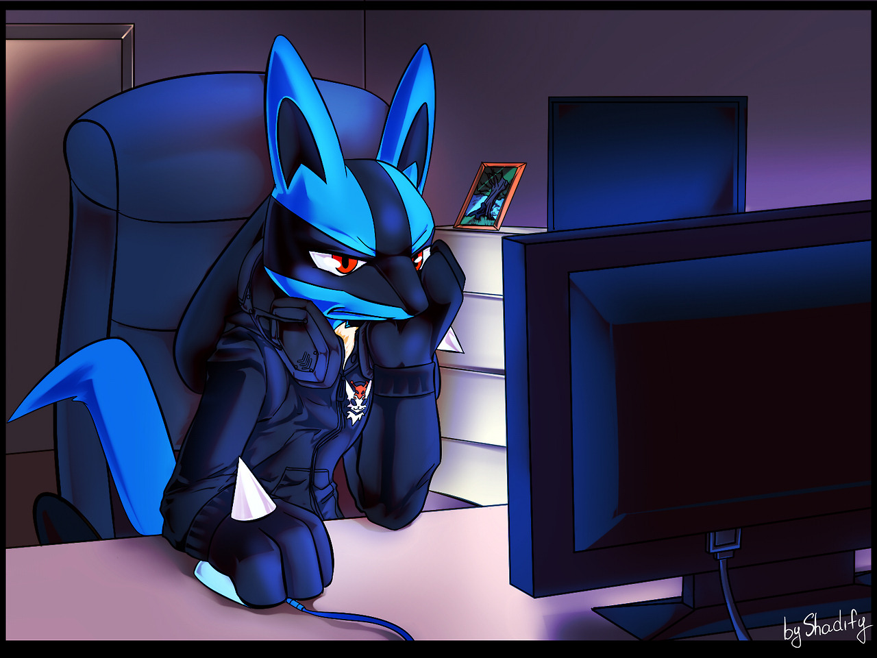 If Lucario-Porn is disabled, it will return again.