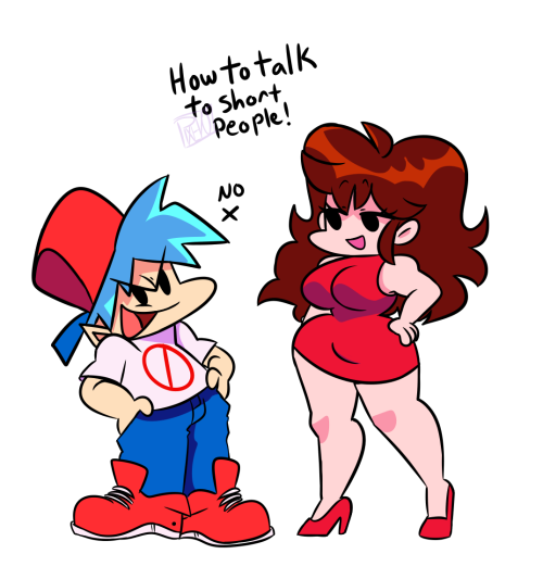 How to talk to your short BF~!DO NOT REPOST OR CLAIM MY WORK!