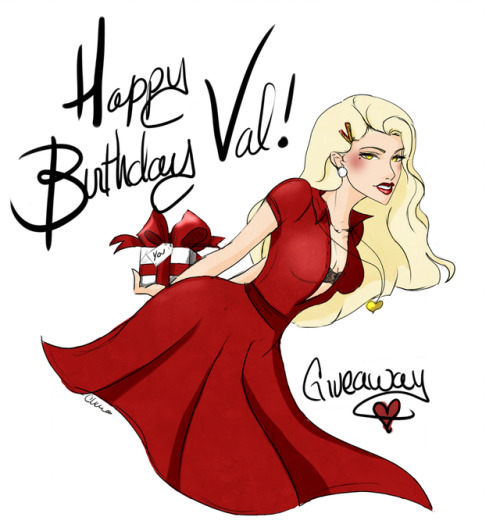 charomiami: Happy Birthday, Val! Giveaway Valentina was born on Valentine’s Day and it fits. S