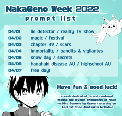 EEEEEEPP! ] — ~NAKAGENO WEEK 2021~ Day 03: Chapter 49. It's