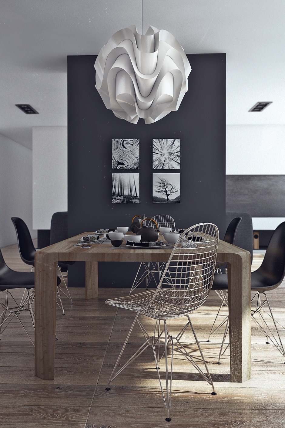 ladyphoric:  His and Hers Apartment Interior Design by Angelina Alexeeva LadyPhoric