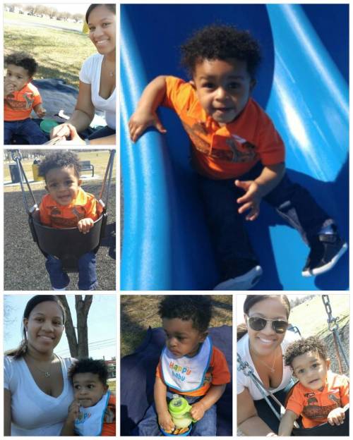Enjoying this beautiful day that the Lord has blessed us with at the park. #blessed #KylerJordan #sw