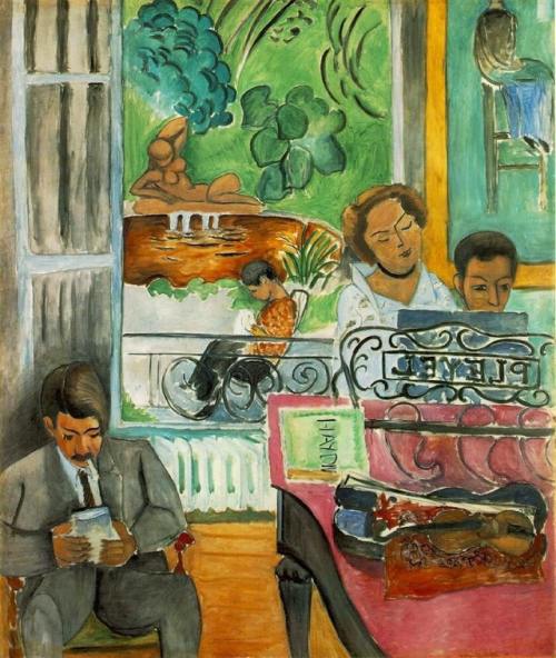 theartsyproject: Henri Matisse, The Music Lesson, 1917.