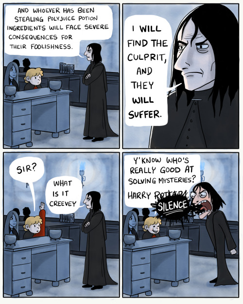 This comic takes place during Goblet of Fire.