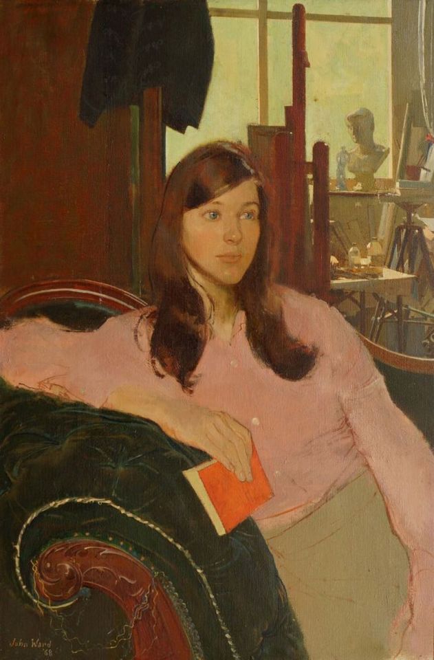 Miss Lucy Freeman, 1968, John Stanton Ward (1917 - 2007) 
- Oil on Canvas - 