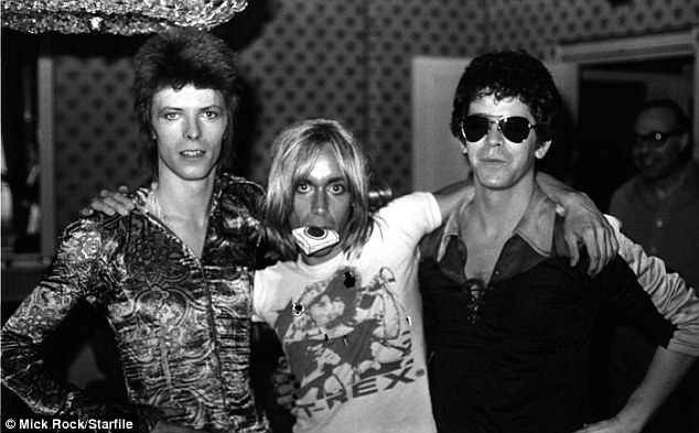 naked&ndash;lunch:  David Bowie, Iggy Pop, and Lou Reed