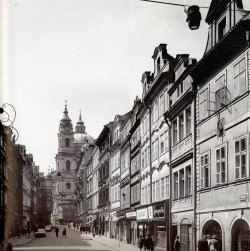 lostandfoundinprague:  Mostecka street.Prague,90’s