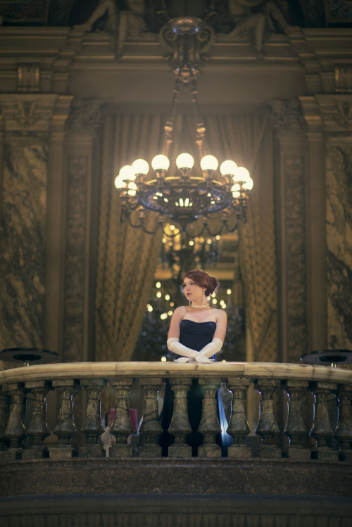 enilokin:  Grand Duchess Anastasia of RussiaCosplay done by me (Enilokin Cosplay)Photoghraphy by SilasI love these pictures beyond belief! I still can’t get over the fact that I was allowed to have this photoshoot inside the actual Opera in Paris!