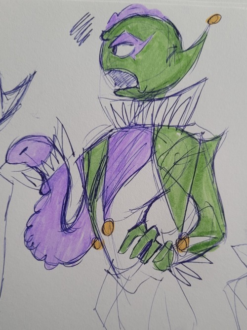 Trying To Figure Out My Own Way Of Drawing This Guy, Not Sure If I Like It But It's Ok For Now