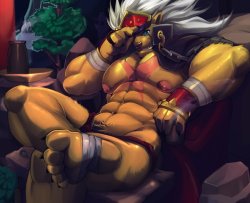 9kitsune:  Artist:  CursedMarked    