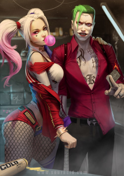 herochan:  Harley and the JokerCreated by Karl