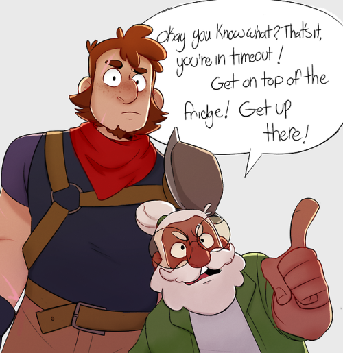 midnigtartist: Local father attempts parenting for the first time (x)