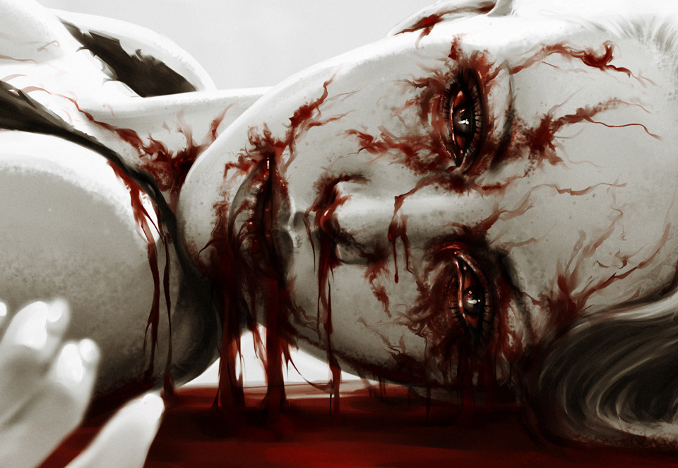 scifi-fantasy-horror:  Fever dream by AntarcticSpring 