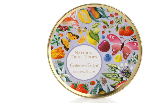 Crabtree &amp; Evelyn food range re-design by Caroline Phillips