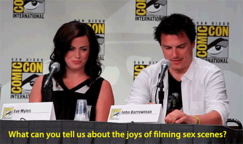 thingspeopleasklibrarians:  mae-lovannen:  this will always be my absolute favorite gif on the internet nothing will ever change that ever dear zeus I love this gif  John’s like, “my moment has finally come.”