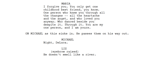 michaelmaria: Miluca crumbs from the 1.01 Pilot drafts