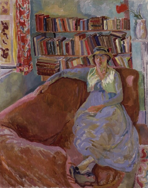 Duncan Grant. Vanessa Bell. 1917. Oil on canvas. National Portrait Gallery, London.