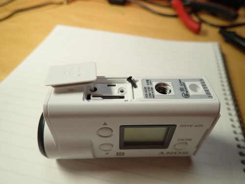 sony HDR-AS300 外装分解 写真のみ