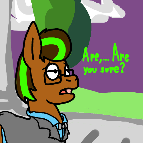 askstrangeweird:Strange has four left hoofs with @dr4xx0rxD Poor Strangey~ x3