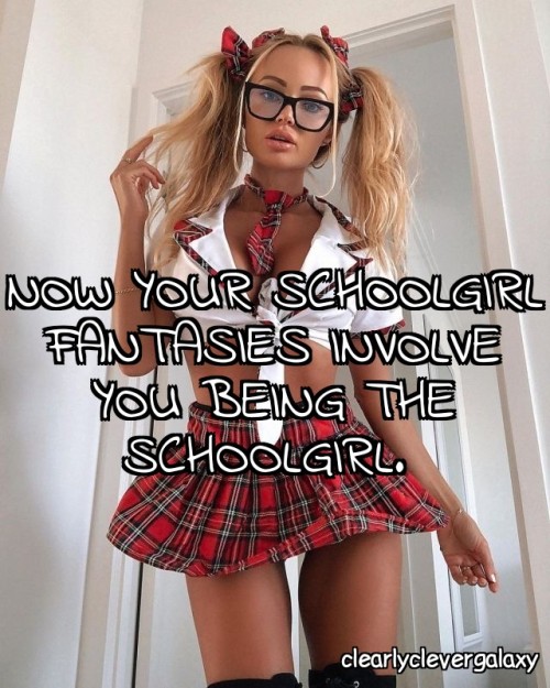 True I’d love to be the schoolgirl for my boyfriend