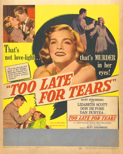 Too Late for Tears (1949) Byron HaskinJune 8th 2021