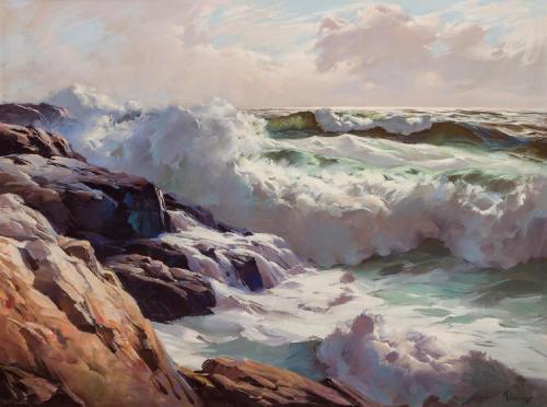  Frederick Judd Waugh (September 13, 1861 in Bordentown, New Jersey – September 10, 1940) was an Ame