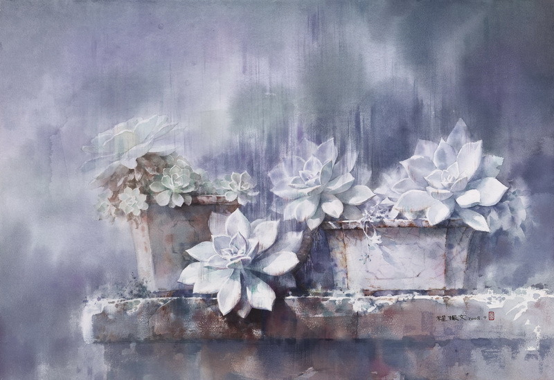 crossconnectmag:    Chen-Wen Cheng - Taiwanese Watercolorist   Chen-Wen Cheng born