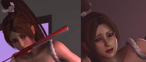 Porn cyanidensfm: Mai Shiranui being Fatal. Warning: photos