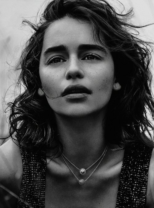 thequeensofbeauty:Emilia Clarke by Lachlan