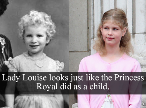 royal-confessions: “Lady Louise looks just like the Princess Royal did as a child” - Sub