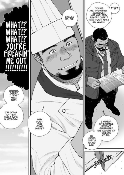 ichikawado: [MANGA] SHYLOCK LOVES SOMETHING SWEET (2)p.5-8 of my manga. Full color version available