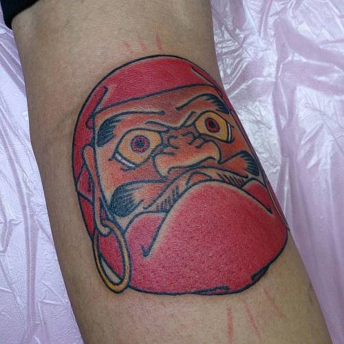 redbunnytattoo-horifuki: #tattooタトゥー#刺青#達磨#daruma#redbunnytattoo#horifuki#吉祥寺#Japan