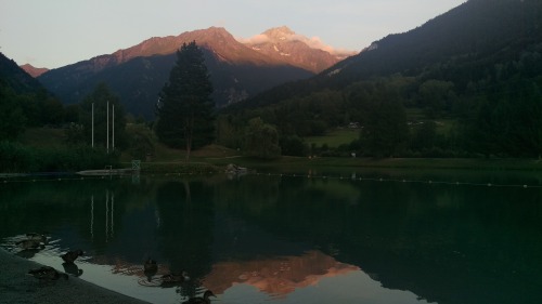 Lac de Bozel, en Savoie