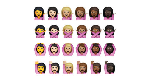 foxy-feminist:shouldnt:Just a few hours ago Apple released the new multicultural emoji’s to develope