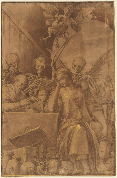 Avarice, by Jacopo Ligozzi, National Gallery of Art, Washington.