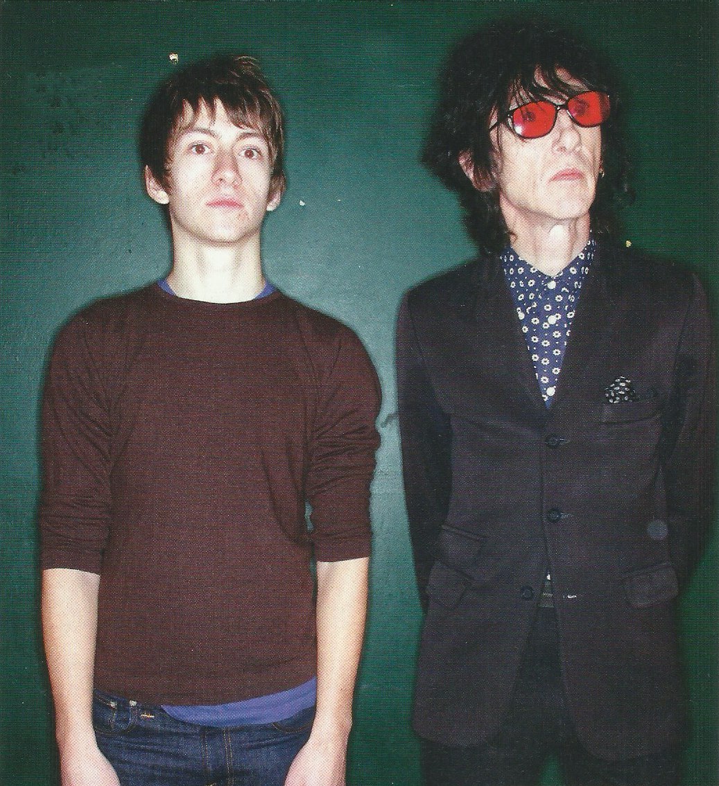 thebipow:  Alex Turner and John Cooper Clarke for MOJO, february 2007 