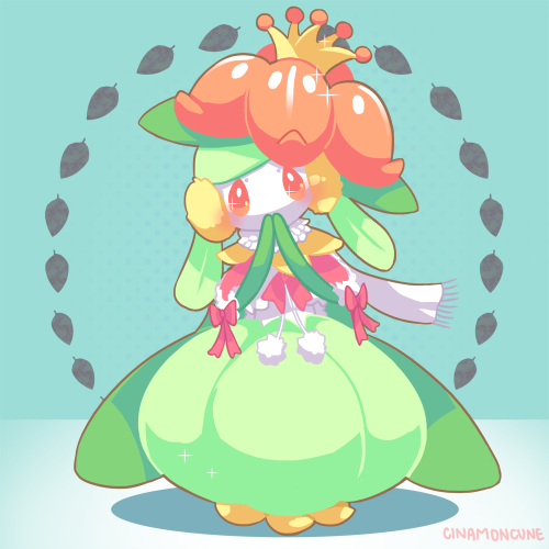 cinamoncune:POKEDDEXY Day 10 ~ Favourite Grass TypeLilligant oh my goodness. So pretty, so need, so 