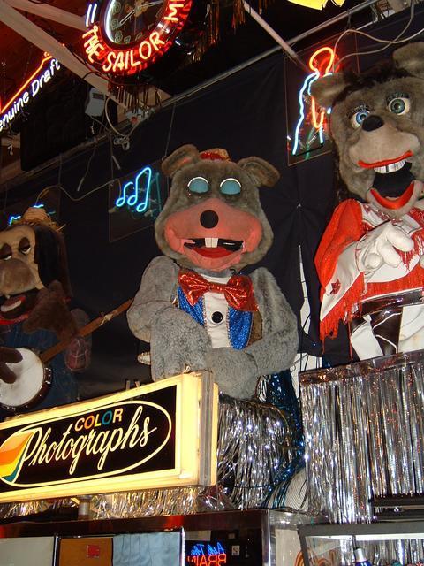 Pictures Of The Chuck E Cheese Animatronics At Marvins Marvelous Mechanical Museum. The Chuck E Cheese