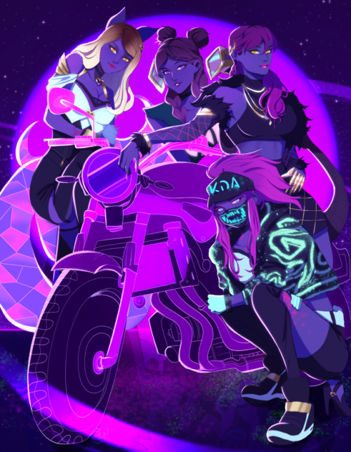 xnighten: Full piece for @afterpartyzine ! PDFs are still open  