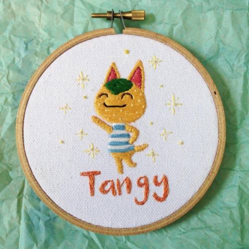 shellycrossing: I’m proud of myself because I started and finished this in one day!! Tangy is just s