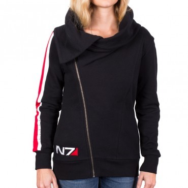 pwnlove:  Winter with Mass Effect I got my hands on this jacket at Geek Girl Con. I wasn’t imp