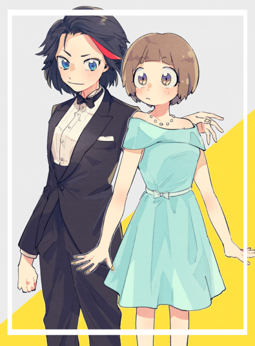 ✧･ﾟ: *✧ Ready for Prom ✧ *:･ﾟ✧♡ Characters ♡ : Ryuko Matoi ♥ Mako Mankanshoku♢ Anime ♢ : Kill la Kil