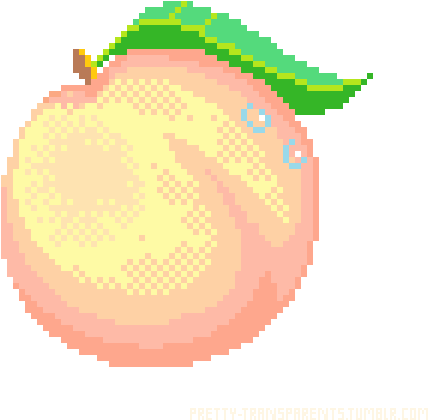 #Cute#pixel art#peach#plant#notion#icon
