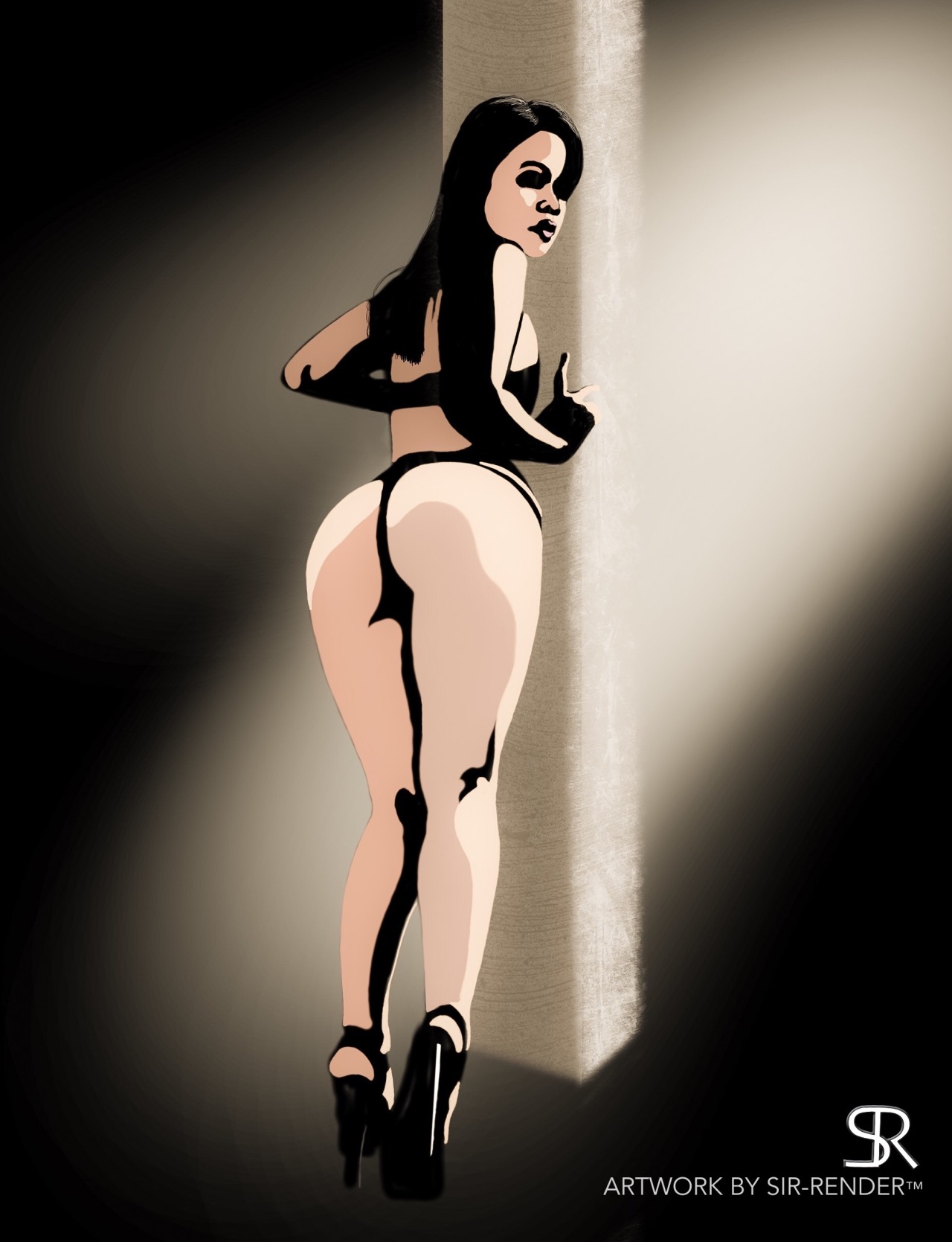 sir-render: Sometimes I see a photo and just have to draw it. Inspiration from the