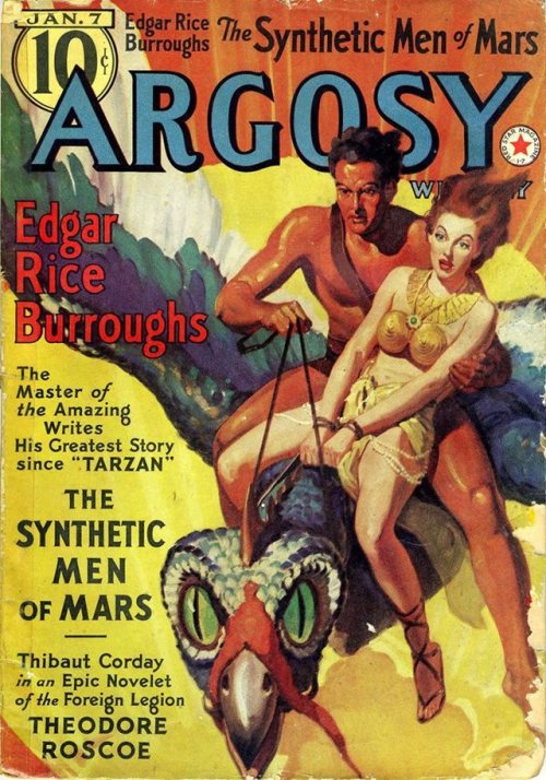 The Argosy was one of the major pulp magazines, and was published as late as the 1970s. It started o