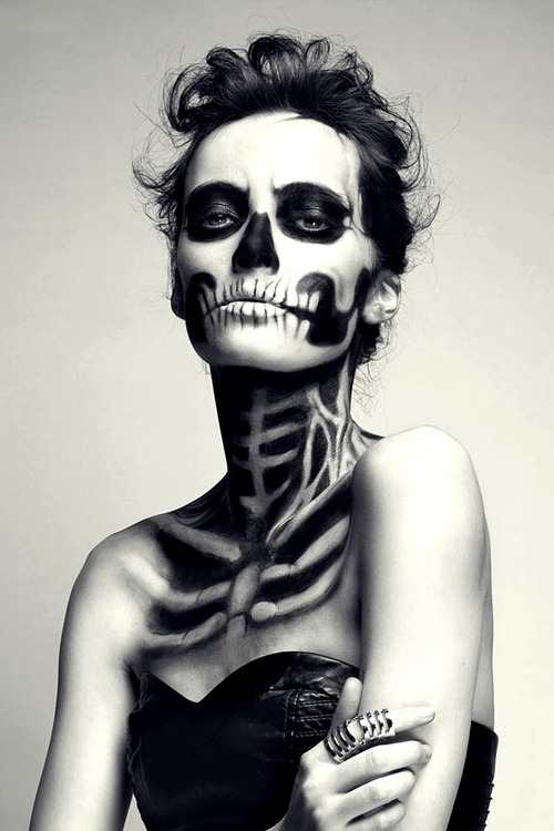 demondickhotbidom:  Zombie MakeUp.