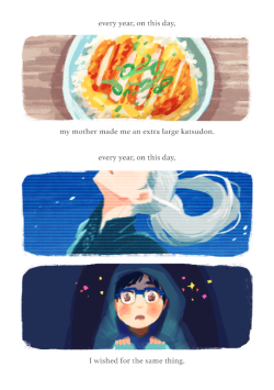 rollround: 11/29a short comic for Yuuri’s birthday