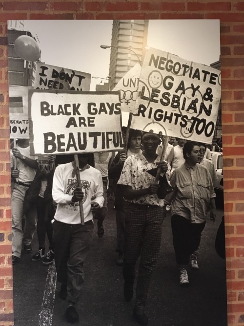 auntbutch:First Gay and Lesbian Pride Parade in Johannesburg, 1990 (displayed at the Apartheid Museu
