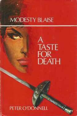 A Taste For Death, by Peter O’Donnell (Souvenir