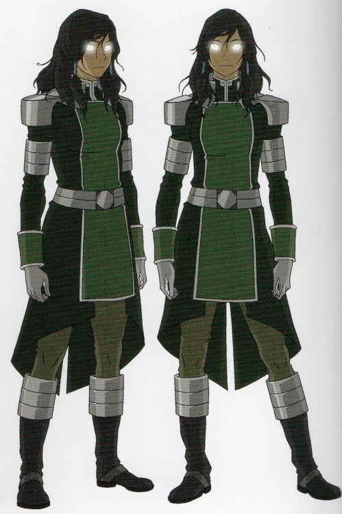 mcmossybankthe3rd:Korra concept and costume designs for Book 4. 